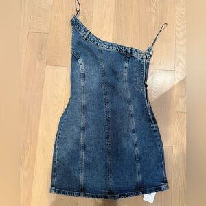 Zara Blue Denim Dress